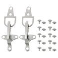 thumbnail image 1 of 4 Pairs Interlock Buckles Coat Buckles Lobster Clasp Metal Clip Buckle Coat Toggle Buckle Coat Holder Metal Sweater Closure Buckle For Coats Backpacks, 1 of 4
