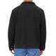 thumbnail image 3 of CHAQUETA DE TRUCKER DE CORDUROY PARA HOMBRE INSPIRADA EN CHIC, DE COLOR SÓLIDO, CON MANGAS LARGAS, BOTONES Y BOLSILLOS, TAMAÑO M, NEGRO, 3 of 5