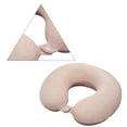 thumbnail image 3 of Almohada de viaje para el cuidado de bambú, poliéster ligero, suave y cómoda, adecuada para madre, bebé y niño pequeño, 3 of 5