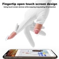 thumbnail image 3 of 2 pairs sunscreen gloves women's summer outdoor cycling gloves can be fingerless non-slip beam mouth design, 3 of 5