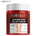 thumbnail image 1 of AUQUEST, crema para aliviar las venas varicosas, vasculitis, flebitis, araña, pomada para aliviar el dolor, yeso médico, cuidado corporal, 80g Tan Jianjun unisex, 1 of 1