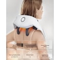 thumbnail image 3 of ibreo Shiatsu Neck and Back, Shoulder Massager with Heat, Massage Head Adjustable and 4 Massage Modes, 6D Kneading Deep Tissue for Pain Relief (N5 Mini S3), 3 of 10