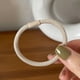 thumbnail image 3 of Guardurnaity Anillo elástico para el pelo, corbata para festival, fiesta de cumpleaños, boda, viaje, escuela, trabajo, cuerda, tocado portátil para mujer y Accesorio para el cabello Beige Guardurnaity AP018021-02, 3 of 6