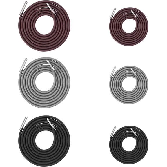 Replacement Cords for Zero Gravity Chair 12 Pcs 3 Colors Elastic Rubber Cord with Iron Finding Professional Replacement Cords for Lounge Chair