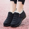 thumbnail image 2 of Mepaouo Womens Snow Boots Winter Warm Outdoor Ankle Booties Waterproof Slip on Short Boots, 2 of 7
