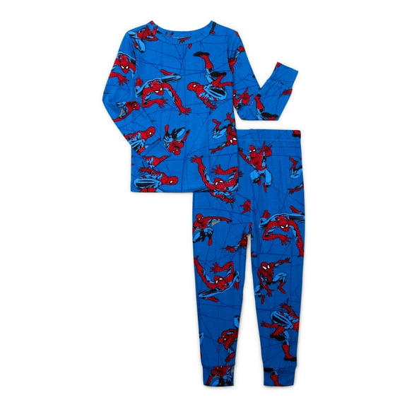 Marvel Boys Long Sleve and Pant Pajama Set, Sizes 4-10