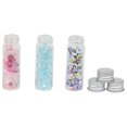thumbnail image 3 of Everything Mary 3 Piece Glass Containers for Craft and Hobby Storage Set (12 Packs of 3), 3 of 8