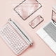thumbnail image 3 of Teclado inalámbrico YUNZII ACTTO B303 Retro Bluetooth Rosa, 3 of 9