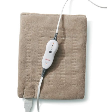 Sunbeam - Heating Pad 12 '' x 15 '' With Auto Shut Off, Beige - Walmart.ca