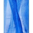 thumbnail image 4 of Stylore 100% Silk Scarf Lightweight Sunscreen Wrap Scarves Stripe Blue Long, 4 of 4