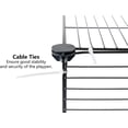 thumbnail image 4 of Corral para perro jaula para perro jaula para conejo jaula para cuyo corral para conejo cercas para animales pequeños fácil de armar 36 x 29 cm 28 pan, 4 of 6