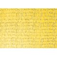thumbnail image 1 of Ahgly Company Machine Washable Indoor Rectangle Solid Yellow Modern Area Rugs, 5' x 8', 1 of 4
