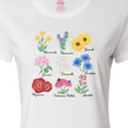 thumbnail image 4 of Inktastic Italian Wild Flower Chart Women's T-Shirt, 4 of 5