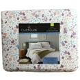 Cuddle Duds Flannel Sheet Set Watercolor Floral King Bed Sheets Bedding