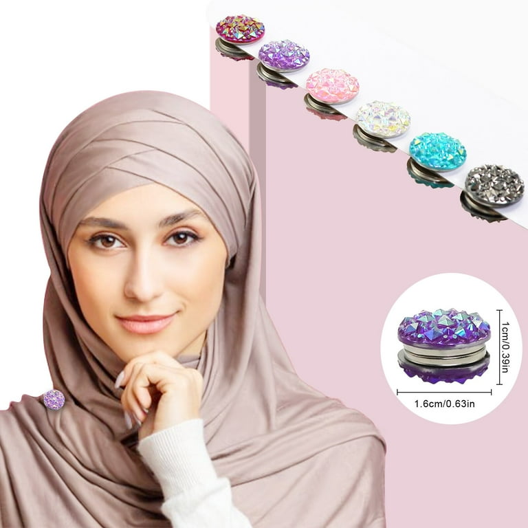 Hijab Accessories No Snag Hijab Pins Magnetic Pins PeacePray Pairs