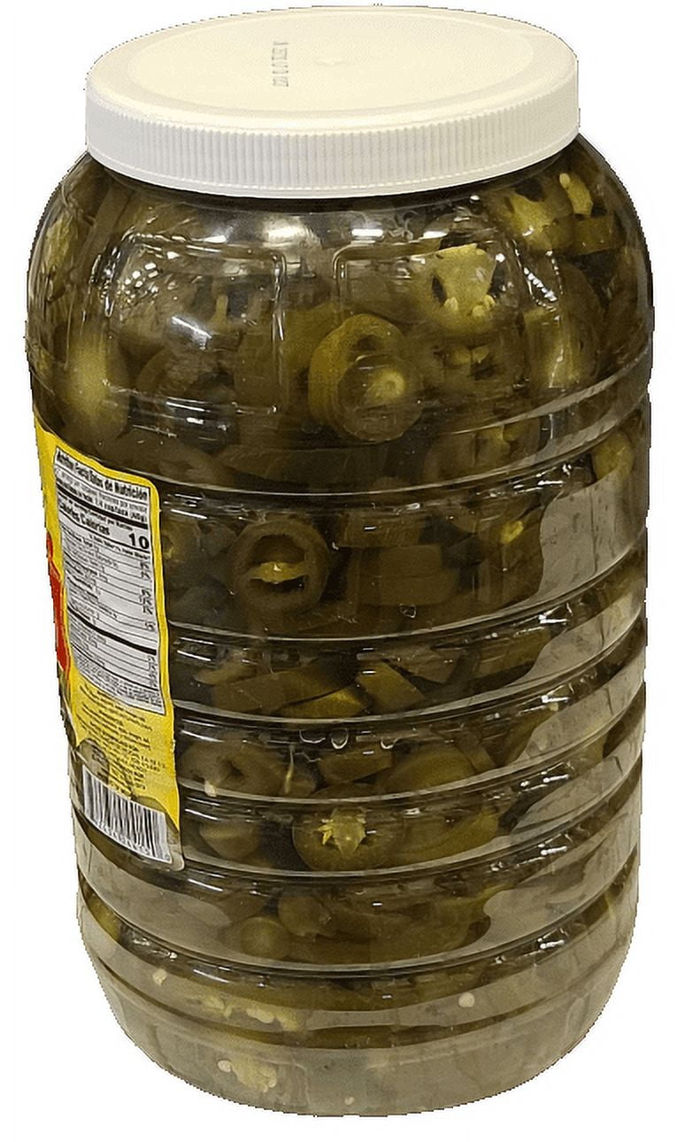 Del Sol Nacho Sliced Jalapeño Peppers - 1 Gal