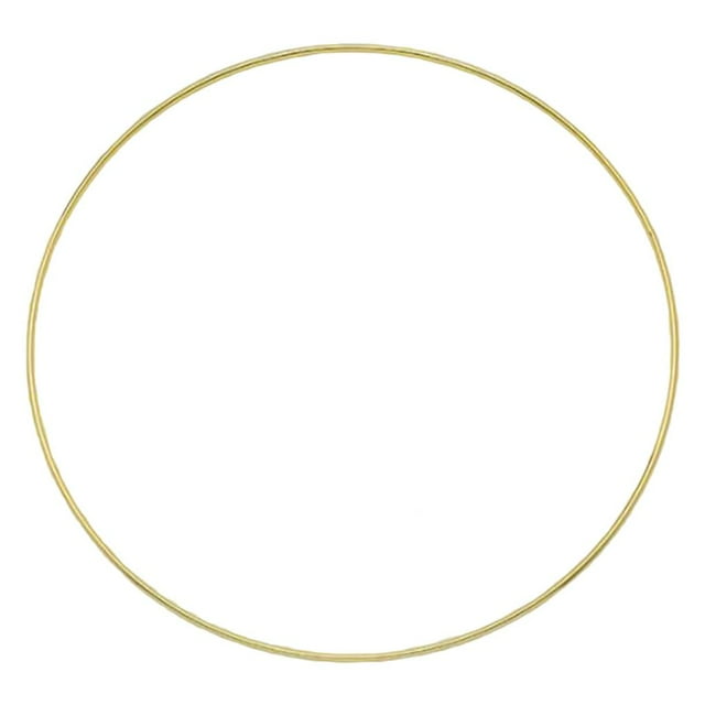 Rongfmy Metal Crafts Hoops s, Wreath Macrame Catchers, 25cm