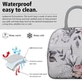 thumbnail image 3 of Bloom Insulated Lunch Bag - Reusable Thermal Lunch Tote, Waterproof & Leakproof Floral Print Lunch Box for Women & Students, 3 of 6