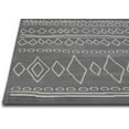 thumbnail image 4 of HR Southwestern Rug for Living Room Antiqued Trellis Gray and White Area Rug Boho Dcor Rugs 5x7 for Bedroom, 4 of 7