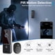 thumbnail image 5 of Timbre con video inteligente Timbre inalámbrico remoto inteligente Timbre visual inteligente, detección de movimiento PIR, intercomunicador doméstico Visión nocturna HD Timbre de seguridad Wifi Timbre, 5 of 9