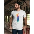 thumbnail image 2 of Golf Player Waterpainted T-Shirt Men -Image by Shutterstock, Male Small, 2 of 4