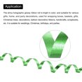 thumbnail image 4 of Curling Ribbon Crimped Balloon String Metallic 3/16" 11 Yards 6pcs for Christmas Wedding Gift Crafts Green, 4 of 6