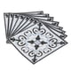 thumbnail image 5 of Pegatinas autoadhesivas para azulejos de PVC, 20 unidades de pegatinas diagonales para el suelo, para decoración del hogar y la sala de estar, 5 of 10