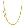 thumbnail image 2 of JewelStop 10K 16" Yellow Gold 1.5mm Diamond Cut Singapore Chain with Spring Ring Clasp - 1.28gr., 2 of 5