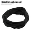 thumbnail image 4 of Unique Bargains Headbands Cotton Sweatbands Stretchy Moisture Wicking Headband for Sports for Women Black 1 PCS, 4 of 6