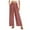 Pink, variant on MAIHAN Wide Leg Linen Pants Women Summer Loose Beach Cotton Linen Pant Vacation Lightweight Straight Leg Trouser with Pocket(Navy,L)