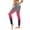 02Hot Pink, variant on Women's High Waist Stretch Ombre Tie Dye Slim Fit Workout Yoga Leggings, Womens T Shirts Graphic