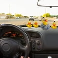 thumbnail image 3 of Patos de goma, pato de goma con dedo de 2,17 pulgadas, patos de goma divertidos, lindos y pequeños patos de goma, juguetes, accesorios para el baño, decoración del salpicadero del coche (6 piezas), 3 of 5