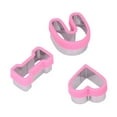 thumbnail image 4 of Moldes Para Galletas De Pastel, Moldes Para Pastel De San Valentín De Forma única, 3 Piezas A Prueba De Herrumbre Para Fiesta ANGGREK Rosa, 4 of 8