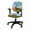 Sunflower Horse, variant on ZUXONGSY Mushroom Office Chair Cover Set of 2 Piece Computer Chair Seat Cushion Cover with Elastic Edge Exquisite Chair Protector Easy to Install and Clean Home Accessories
