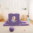thumbnail image 2 of Qinaqin 12-Piece Modular Foam Play Sofá para Convertible Imaginative Furniture Playroom Dormitorio Ideal Lounging y Reading, 2 of 6