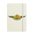 thumbnail image 1 of Bulgaria Flag National Emblem Notebook Official Fabric Hard Cover Classic Journal Diary, 1 of 3