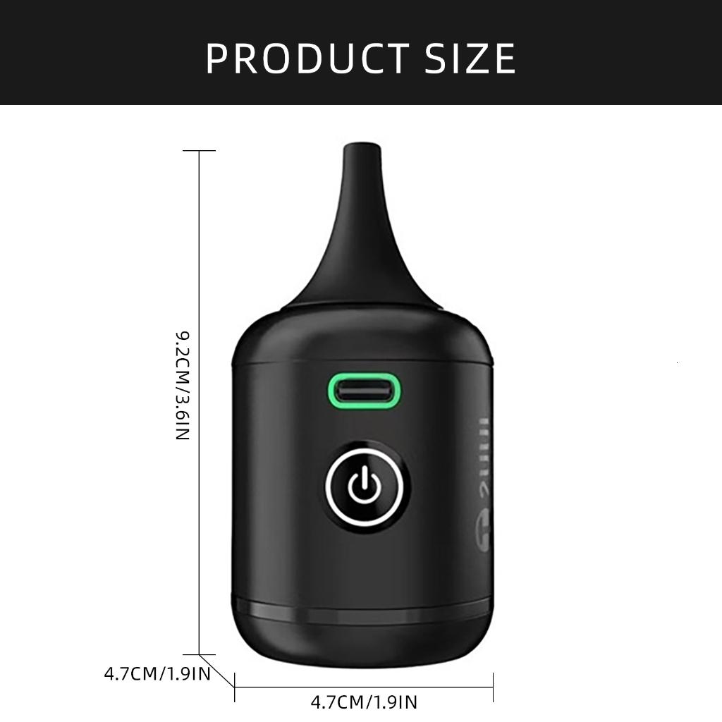 hejhncii Compressed Air Duster For Computer Keyboard 30W USB Charging Electric Cordless
