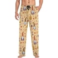 thumbnail image 4 of Top-kevin Summer Red Lobster Pajama Pants Crayfish Men's Pajama Bottoms Lounge Sleepwear PJs Sleep Pants, 4 of 11