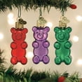 thumbnail image 7 of Old World Christmas Jelly Bear Set Glass Blown Ornament for Christmas Tree, 7 of 7