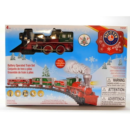 LIONEL NORTH POLE EXPRESS BATTERY OPERATED O GAUGE TRAIN SET 7-12127