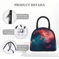 thumbnail image 4 of Disketp Cosmic Paint Swirl Bolsa Térmica para Almuerzo, Lonchera con Abertura Amplia y Gran Capacidad, Organizador Reutilizable para Mujeres, Hombres y Adultos, 4 of 6