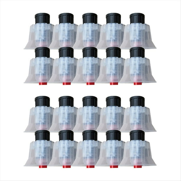 10 Boquillas de Espuma para Lavado de Autos, Boquillas de Espuma para Ventilador de Parabrisas, Rosca Interna de 16 mm.