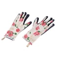 thumbnail image 1 of Un par de guantes largos antideslizantes impermeables a prueba de pinchazos para mujer (rosa, L), 1 of 11
