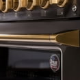 thumbnail image 6 of 36 in. 5.2 cu. ft. Dual Fuel Range for Propane Gas in Titanium Stainless Steel, 6 of 17