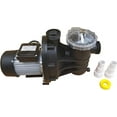 thumbnail image 4 of FibroPool 0.2HP Swimming Pool Pump for Above-Ground Pools - 1/5 Horsepower -Designed and Assembled in USA - Hose Adapters Included - High Efficiency Single Speed Motor With Clear Top Lid - ABG020, 4 of 7