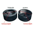 thumbnail image 3 of High pressure centrifugal wind wheel plastic wind wheel for Multi-Blades Centrifugal Fan impeller fan blower fan, 3 of 5