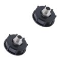thumbnail image 1 of Kenally 1000L IBC Adapter Coarse Thread Water 4 Outside Thread Tank Fit Connector Tipo 1 2piezas, 1 of 6
