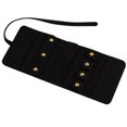 thumbnail image 2 of CUITING Small Travel Jewelry Organizer Roll Bag Mini Size & Light Weight Portable for Daily and Travel Use Perfect for Rings Necklaces Earrings and Bracelets Face & Storage Bags Extra&nbs, 2 of 8