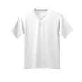 thumbnail image 1 of Maillot juvenil Tek Henley de 2 botones BLANCO M A4 NB3143, 1 of 1