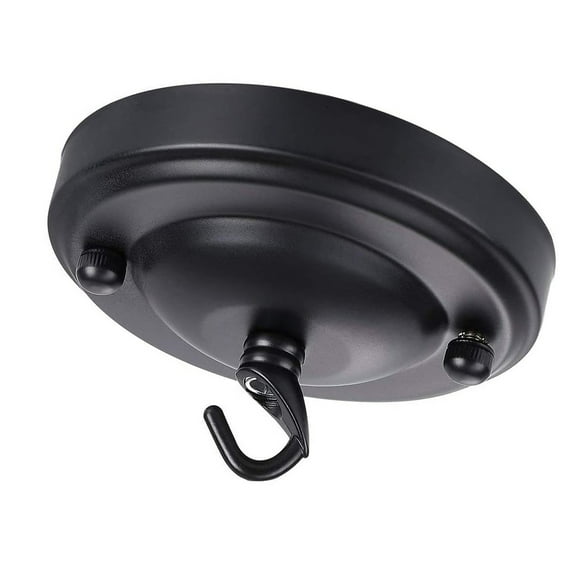 RUISINERY Iron Industrial Lamp Hook Ceiling Plates holder Light Fitting Chandelier Decoration Hanger Lamp Parts Easy to Use